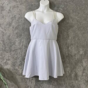 French Connection Dress Fit & Flare Double Strap women’s 12 Above Knee Summer